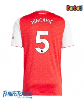 Arsenal Piero Hincapie #5 Tricou Fotbal Replică 2025-26 Barbati Acasa